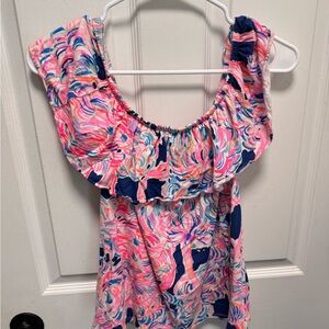 Off the Shoulder Lilly Pulitzer Top